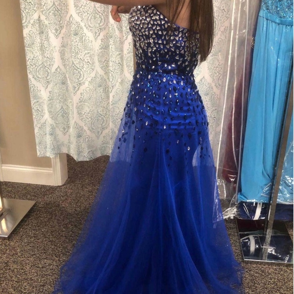 Disney Forever Enchanted Strapless Prom Dress